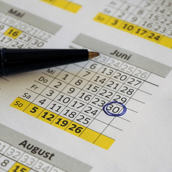 Aktuelle Trainingszeiten